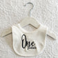 PERSONALISED FIRST BIRTHDAY BABY BIB